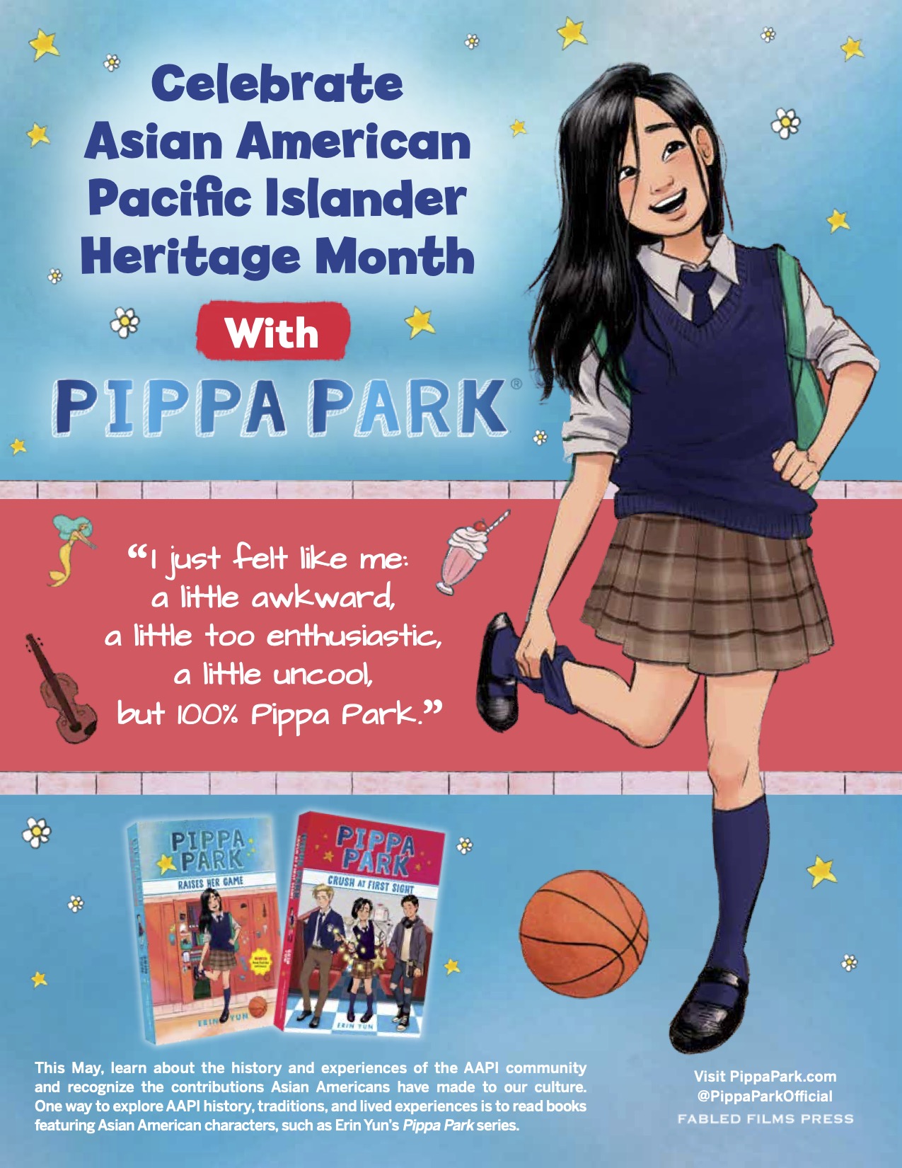 Pippa Park AAPI Heritage Month Mini Poster