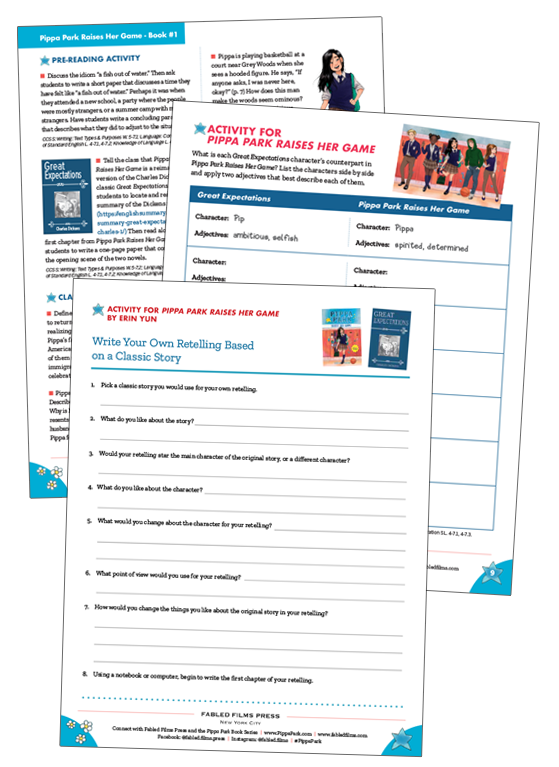 Pippa Park Book Series Comparison to Great Expectations Thumbnail of Educational Resources