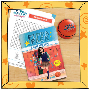 Pippa Park books along with printed activities and educator guides